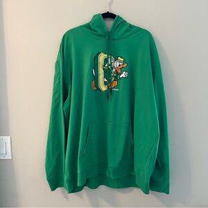 Disney x University of Oregon Donald Duck Green Hoodie 3XL